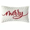 Cheap ???? White Knit Merry Accent Pillow by Ashland® ????