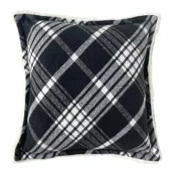 Deals ???? Black & White Tartan ???? Christmas Accent Pillow by Ashland® ????