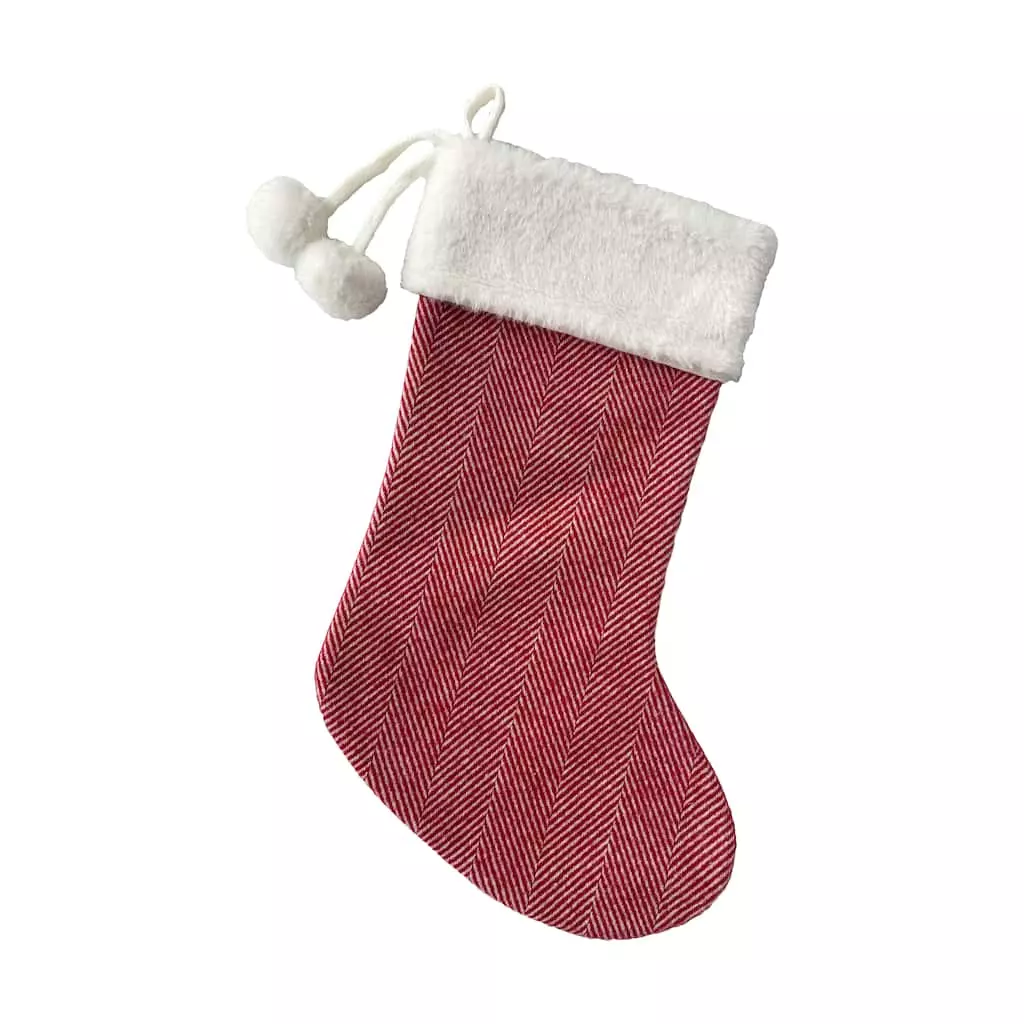 Best deal ???? 18" Red Stocking With Pom Poms by Ashland® ???? 3 Best deal ???? 18" Red Stocking With Pom Poms by Ashland® ????
