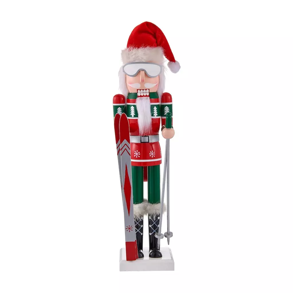 Deals ???? 16" Santa Skier Collectible Nutcracker by Ashland® ???? 3 Deals ???? 16" Santa Skier Collectible Nutcracker by Ashland® ????