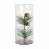 Discount ???? 8" Pine Leaf Glass Tealights Holder by Ashland® ⌛ -Ashland Sales 10699905 1