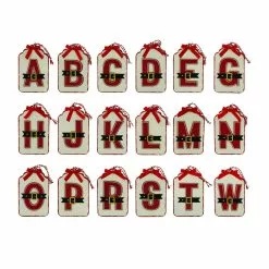 Discount ???? Assorted 7.5" Classic Monogram Wood Tag by Ashland® ????