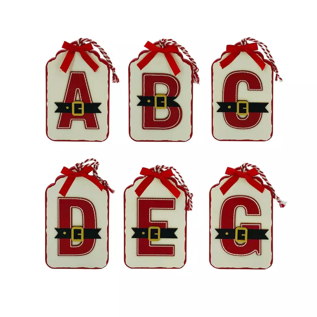 Discount ???? Assorted 7.5" Classic Monogram Wood Tag by Ashland® ???? 4 Discount ???? Assorted 7.5" Classic Monogram Wood Tag by Ashland® ???? - Image 2