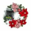 Best Sale ???? 26" Snowman Hat & Poinsettia Flocked Wreath by Ashland® ???? 2 Best Sale ???? 26" Snowman Hat & Poinsettia Flocked Wreath by Ashland® ???? -Ashland Sales 10699982 1