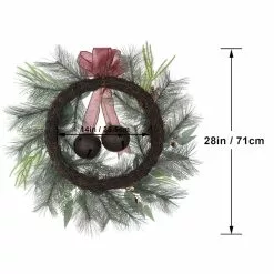 Discount ???? 28" ???? Christmas Pineneedle & Bell Wreath by Ashland® ???? 7 Discount ???? 28" ???? Christmas Pineneedle & Bell Wreath by Ashland® ???? -Ashland Sales 10700003 3