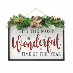 Best deal ???? Most Wonderful Time Of The Year Wall Sign by Ashland® ????