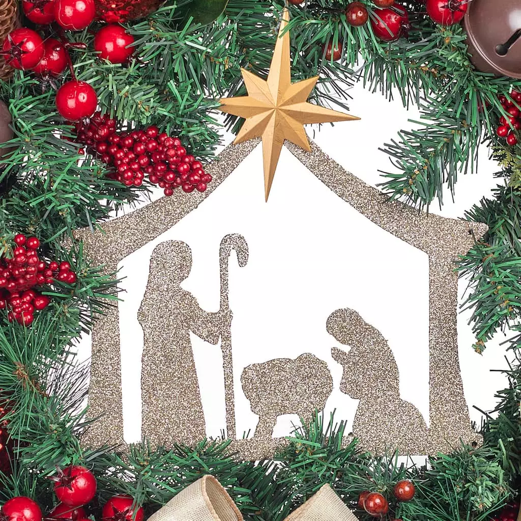 Best deal ???? 24" Church & Red Ball Ornament Pine Wreath by Ashland® ???? 5 Best deal ???? 24" Church & Red Ball Ornament Pine Wreath by Ashland® ???? - Image 3