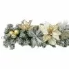 Brand new ???? 6ft. Poinsettia & Ornament Flocked Garland by Ashland® ???? -Ashland Sales 10700051 1