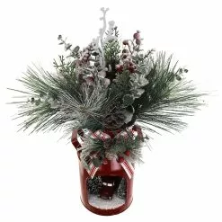 Flash Sale ???? 20" Tabletop Artificial Pine With Tin Container by Ashland® ???? -Ashland Sales 10700063 3