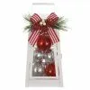 Flash Sale ???? 12" White Lantern With Ornaments & Bow by Ashland® ???? 1 Flash Sale ???? 12" White Lantern With Ornaments & Bow by Ashland® ???? -Ashland Sales 10700068 1