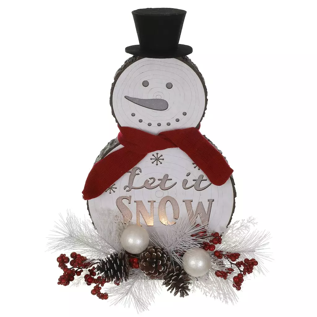 Coupon ???? Red & White Tabletop Snowman With Pinecones by Ashland® ???? 4 Coupon ???? Red & White Tabletop Snowman With Pinecones by Ashland® ???? - Image 2