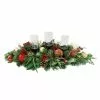 Cheapest ???? 32" Red & Green Pine Candle Holder Arrangement with Ornaments by Ashland® ???? 2 Cheapest ???? 32" Red & Green Pine Candle Holder Arrangement with Ornaments by Ashland® ???? -Ashland Sales 10700072 1