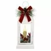 Coupon ???? 12" White Metal Lantern With LED Lights by Ashland® ⭐