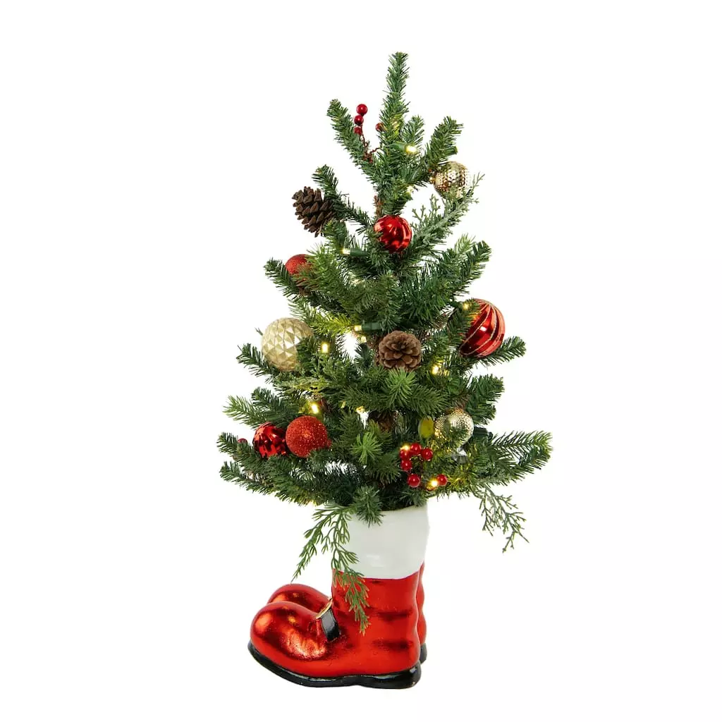 Top 10 ???? 24" Pre-lit Ash Pine Tree With Tin Boot by Ashland® ???? 4 Top 10 ???? 24" Pre-lit Ash Pine Tree With Tin Boot by Ashland® ???? - Image 2