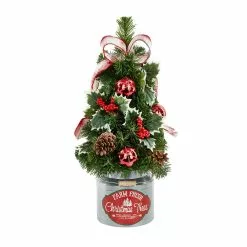 Wholesale ⌛ 2ft. Potted Artificial Tree With Holly Berries by Ashland® ????