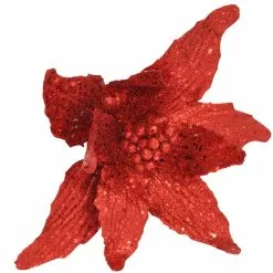 Outlet ???? Red Poinsettia Pick by Ashland® ???? -Ashland Sales 10700091 3
