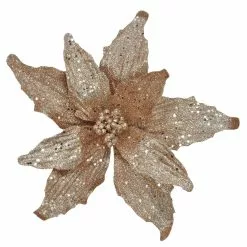 Brand new ???? Assorted Glitter Poinsettia Pick by Ashland® ✔️ -Ashland Sales 10700096 3