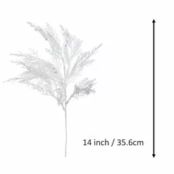 Wholesale ???? White Glitter Cedar Pick by Ashland® ???? 7 Wholesale ???? White Glitter Cedar Pick by Ashland® ???? -Ashland Sales 10700105 3