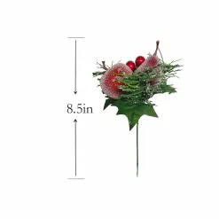 Best Pirce ⭐ Iced Red Apple, Pear & Pine Pick by Ashland® ???? -Ashland Sales 10700118 3