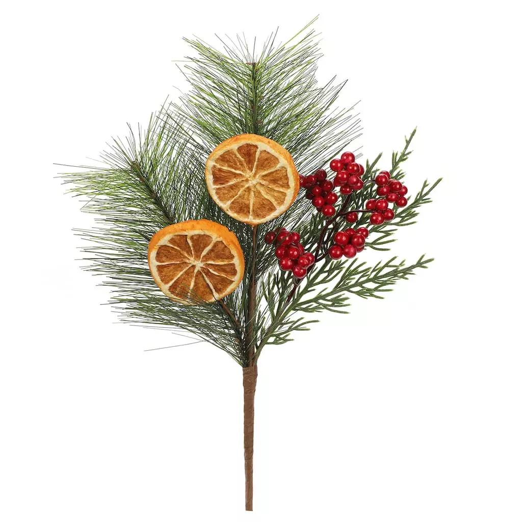 Best Sale ???? Green Pine, Orange & Berry Pick by Ashland® ???? 3 Best Sale ???? Green Pine, Orange & Berry Pick by Ashland® ????
