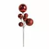 Outlet ???? Red Ball Ornament Pick by Ashland® ???? -Ashland Sales 10700128 1