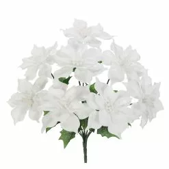 Flash Sale ???? White Poinsettia Bush by Ashland® ???? -Ashland Sales 10700138 2