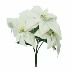 Best deal ???? Snow Covered Poinsettia Bush by Ashland® ????