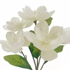 Cheap ???? White Glitter Magnolia Bush by Ashland® ???? -Ashland Sales 10700156 2