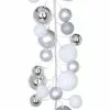 Best deal ???? 6ft. Silver & White Ball Ornament Garland by Ashland® ✨