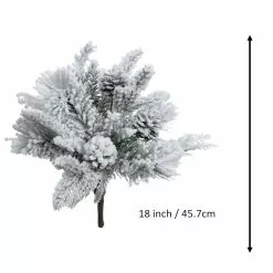Coupon ???? Snow Covered Pine & Pinecone Bush by Ashland® ???? -Ashland Sales 10700397 3