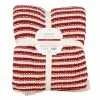 Deals ✔️ Red & White Striped Cable Knit Throw by Ashland® ❤️