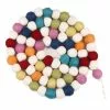 Brand new ???? 6ft. Bright Multicolor Felt Pom Pom Garland by Ashland® ????