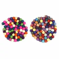 Budget ???? Assorted 6ft. Multicolor Felt Pom Pom Garland by Ashland® ???? -Ashland Sales 10700484 2