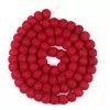 Flash Sale ???? 6ft. Red Felt Pom Pom Garland by Ashland® ????