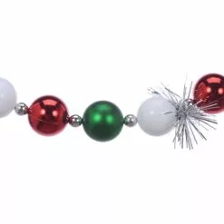 Deals ???? 6ft. Red, White & Green Ball & Tinsel Garland by Ashland® ????