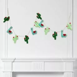 Promo ❤️ 6ft. Cactus & Alpaca Garland by Ashland® ⌛ -Ashland Sales 10700652 3