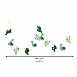 Promo ❤️ 6ft. Cactus & Alpaca Garland by Ashland® ⌛ -Ashland Sales 10700652 4