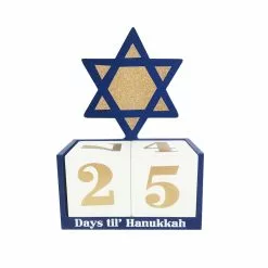 Discount ???? 8.5" Star of David Tabletop Hanukkah Countdown by Ashland® ????