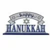 Discount ✔️ 7'' Happy Hanukkah Glitter Tabletop Sign by Ashland® ???? -Ashland Sales 10700691 1