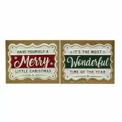 Hot Sale ???? Assorted 7.3" ???? Christmas Tabletop Sign by Ashland® ????