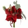 Wholesale ???? Dark Red Poinsettia, Rose & Eucalyptus Bundle by Ashland® ???? -Ashland Sales 10700715 1
