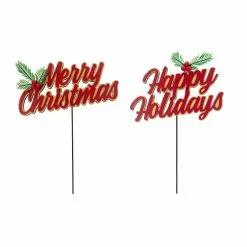Deals ???? Assorted Red Holiday Greeting Pick by Ashland® ???? Christmas ????