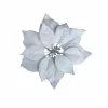 Outlet ???? White Poinsettia Accent Clip by Ashland® ⭐ -Ashland Sales 10700747 1