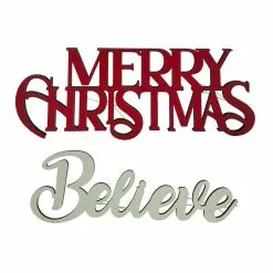 Best Pirce ???? Assorted Merry ???? Christmas/Believe Hanging Signs by Ashland® ????