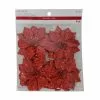 Top 10 ???? 3.5" Glittery Red Poinsettia Accents by Ashland®, 4ct. ⭐
