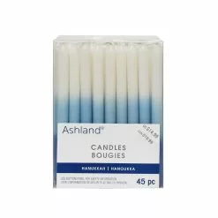 Outlet ???? Blue & White Ombre Hanukkah Candles by Ashland®, 45ct. ????