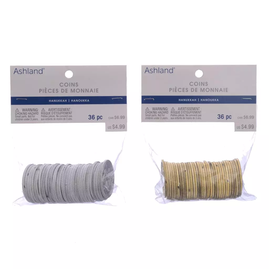 Best deal ❤️ Assorted Hanukkah Coins, 36ct. by Ashland® ???? 6 Best deal ❤️ Assorted Hanukkah Coins, 36ct. by Ashland® ???? - Image 4
