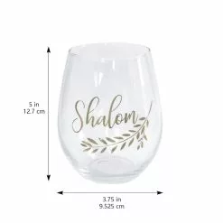 Outlet ???? Assorted 21oz. Hanukkah Wine Glass by Ashland® ???? -Ashland Sales 10700794 4