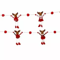 Wholesale ???? Assorted 6ft. Fabric Reindeer Garland by Ashland® ????