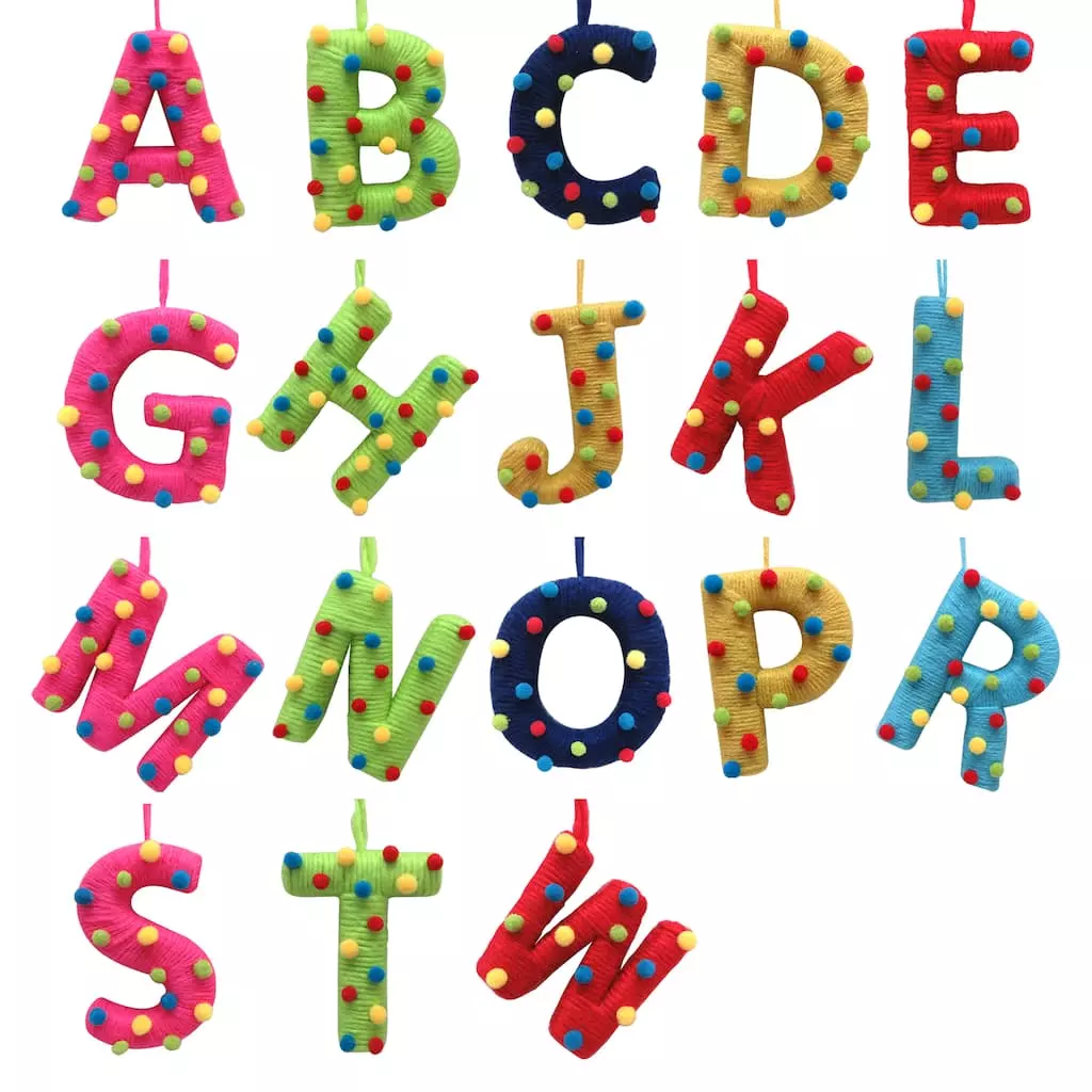 Best Sale ???? Assorted Yarn Letter Ornament by Ashland® ⭐ 3 Best Sale ???? Assorted Yarn Letter Ornament by Ashland® ⭐